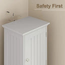 ChooChoo 67" Tall Bathroom Storage Cabinet Freestanding with Adjustable Shelves, Narrow Storage Linen Cabinet with 2 Doors and 1 Drawers for Bathroom, Living Room, Kitchen, White by CozyNest Decor