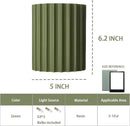LightInTheBox Modern LED Wall Sconce Minimalist Resin Wall Light Nordic Style Half-Cylinder Tree Root Desgin Up and Down Light for Stairs Hallway Bedroom Home (Green) by CozyNest Decor