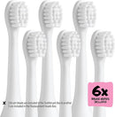 Kids Electric Toothbrush - Rechargeable Vibrating Toothbrush with Timer, Includes 6 Replacement Heads, Gently Cleans Teeth, for Girls and Boys, Kids & Toddlers Age 2+, Cheetah by TinyTreasures Baby Boutique