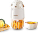 Baby Food Maker - Processor & Blender for Fresh Meals, Fruits, Veggies, Meat & Puree (White) by TinyTreasures Baby Boutique