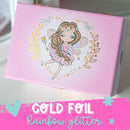 Musical Fairy Jewelry Box for Girls - Kids Music Box with Spinning Fairy and Mirror, Princess Gifts for Little Girls, Jewelry Boxes, Childrens Birthday Gift - Ages 3-10, Pink by TinyTreasures Baby Boutique