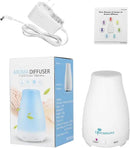 Diffuserlove Essential Oil Diffusers 200ML Remote Control Ultrasonic Mist Humidifiers BPA-Free Aromatherapy Diffuser with 7 Color Lights, Auto Shut-Off for Bedroom Office Kitchen by CozyNest Decor