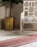 Unique Loom Outdoor Border Collection Area Rug - Soft Border (2' 7" x 10' Runner, Rust Red/ Ivory) by GreenHaven Gardens