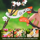 Garden Pruners, Heavy Duty Garden Clippers,Pruning Shears with Adjustable Thumb Lock,Hand Gardening Tools Pruners,Stainless Steel Sharp Gardening Scissors (MJ003) by GreenHaven Gardens