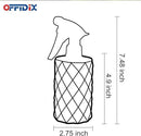OFFIDIX Glass Spray Bottle,Plant Mister, 0.35L/11.8oz Pressure Watering Can with Adjustable Nozzle Watering Handheld Bottles for Garden Plants Cleaning Solutions(Gray by GreenHaven Gardens