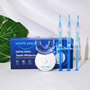 WHITE SMILE Teeth Whitening Kit, LED Light System, 35% Carbamide Peroxide 3 Gel Syringes, 10-Minute Treatment, Non-Sensitive Formula by CozyNest Decor