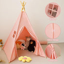 Teepee Tent for Kids-Portable Children Play Tent Indoor Outdoor (Pink) by TinyTreasures Baby Boutique