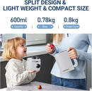 Joydeem JD-PB8200 Compact Blender with 10 Menus, Quiet Cooking Blender for Soymilk, Paste & Juice, 304 Stainless Steel, 12H Preset, 600ml by TinyTreasures Baby Boutique