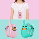 Qniglo Walkie Talkies for Kids Rechargeable, 2 Pack with FM Handheld Walki Talki with Wearable Lanyard & Wrist for Outdoor Camping Games & Birthday Xmas Toys Gifts for Boys Girls Kids by TinyTreasures Baby Boutique