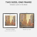 Homeforia 10x10 Black Picture Frame, High End Metal 10 by 10 Square Frames with Mat 8 x 8 Opening, 10by10 Poster Frames Matted to 8x8 Photo, Wall or Tabletop Frames, Tempered Glass, Wall Kit, Set of 1 by CozyNest Decor