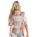 Baby Carrier Pro, MOMTORY Safety-Certified 6-in-1 Ultra Storage Baby Carrier Newborn to Toddler, Detachable Baby Holder Carrier with Hip Seat, Ergonomic Cozy Baby Body Carrier for 7-50lbs, Khaki by TinyTreasures Baby Boutique