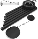 ASTARIN 48'' Wind Chimes for Outside Deep Tone - Large Windchimes with 6 Heavy Tubes, Outdoor Memorial Chimes Outdoor for Garden Hanging Décor,Sympathy Gifts，Black by CozyNest Decor