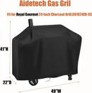 Grill Griddle Cover for Royal Gourmet 24-Inch Charcoal Grill CD1824EH-SC, Portable Gas BBQ Covers, Waterproof Outdoor Propane Grills Cover-22 D x 49" W x 41" H by GreenHaven Gardens