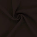 Easy-Going Blackout Curtains for Bedroom, Solid Thermal Insulated Grommet and Noise Reduction Window Drapes, Room Darkening Curtains for Living Room, 2 Panels (52x46 in,Dark Brown) by CozyNest Decor