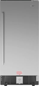 KoolMore 15” Inch 3 Cu. Ft. Built-In Mini Fridge for Food and Beverages with 3 Glass Shelves, Stainless Steel Door, LED Light for Home, Office, Garage, or Dorm Room Use (KM-BIR3C-SS) by CozyNest Decor