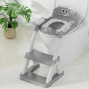 Potty Training Seat, Toddler Toilet Seat for Kids Boys Girls, 2 in 1 Potty Training Toilet for Kids, Splash Guard Anti-Slip Pad Step Stool, Adjust High Potty Chair for Toddler Kid Boys Girls by TinyTreasures Baby Boutique