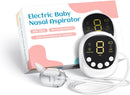 Nasal Aspirator for Baby, Hospital Grade, Electric Nose Sucker with Adjustable 9 Levels Suction, Rechargeable with Night Light and Nursery Rhyme, White by TinyTreasures Baby Boutique