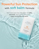 Fresh Sun Stick Mild SPF 50 - No White Cast Zinc Oxide Mineral Sunscreen Stick Balm - Non Greasy Soft Matte Finish - Travel Friendly for Babies, Kids & Adults - Vegan, Reef-Safe, 0.49oz. by TinyTreasures Baby Boutique