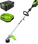 Greenworks 80V 16" Brushless Cordless (Attachment Capable) String Trimmer, 2.5Ah Battery and Charger Included by GreenHaven Gardens