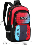 Boys Backpack 3d Cartoon GameBag for Children Teens School Backpacks for Waterproof Kids Backpack 17″Travel Backpacks (GAME) by TinyTreasures Baby Boutique