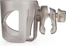 Accmor Universal Cup Holder, Stroller Cup Holder, 360° Rotatable Large Caliber Designed Bottle Holder for Stroller, Bike, Wheelchair, Walker, Scooter, Transparent Grey by TinyTreasures Baby Boutique