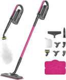 Schenley Steam Mop Cleaner with Detachable Handheld Steamer for Cleaning Hardwood, Laminate Floor, Tiles and Grout, with 7-in-1 Multi-purpose Accessories and Washable Microfiber Pads by CozyNest Decor