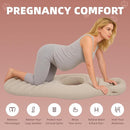 Inflatable Pregnancy Belly Mattress, Float with Abdominal Hole Full Body Inflatable Bed for Pregnant Women, The Best Pregnancy Pillow for Sleeping Prone - Relieves Back Hip Pain by TinyTreasures Baby Boutique