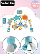 Baby Stroller Arch Toys, Pau1Hami1ton Car Seat Toys,Baby Gifts.S-19(Blue Owl) by TinyTreasures Baby Boutique