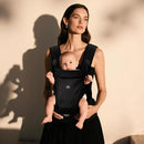 SUNVENO Baby Carrier for Newborn to Toddler – CPC-Certified Breathable Mesh Hip Seat Carrier, Supports 7-45 lbs for Front & Back Carry with Adjustable Waistband, All-Season, Black by TinyTreasures Baby Boutique