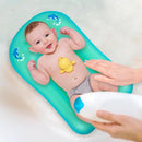I Inflatable Baby Bathtub, Baby Tubs for Newborns to Toddlers, Infant Bathtub for Baby Travel Essential for Age from 0 to 6 Months,Baby Lounger Pillow for Newborn by TinyTreasures Baby Boutique