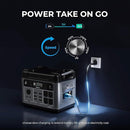 OUKITEL Portable Power Station 2048Wh, 2400W (5000W Surge), Pure Sine Wave AC Outlet, LiFePO4 Battery for Home Backup, Outdoors Camping by TinyTreasures Baby Boutique