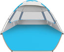 Gorich Beach Tent Sun Shelter for 3/4-5/6-7/8-10 Person with UPF 50＋ UV Protection, Lightweight & Easy Setup Beach Shade Canopy, Portable Beach Shade Tent Beach Cabana by TinyTreasures Baby Boutique