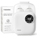 Baby Bottle Warmer, Felizbebe 10-in-1 Bottle Warmers for All Bottles, Detachable Body for Easy Cleaning, Accurate Temperature Control, Timer, Sterili-zing,Milk Warmer for Breastmilk or Formula by TinyTreasures Baby Boutique