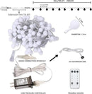 Globe String Lights Plug in 116 Ft. 200 LED 8 Modes with Remote,Waterproof Fairy String Lights for Indoor Outdoor Bedroom Party Wedding Garden Christmas Tree Decor,Warm White by GreenHaven Gardens
