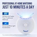 VieBeauti Teeth Whitening Kit with LED Light for Sensitive Teeth, 35% Carbamide Peroxide, Remineralizing Gel for Fast Results Mint by CozyNest Decor