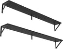 Heimlove 48 Inch Large Wall Bookshelves Set of 3, Wall Mounted Bookshelves,Heavy Duty Wooden Shelves for Living Room,Bedroom,Kitchen,Laundry Room Storage & Decor by CozyNest Decor