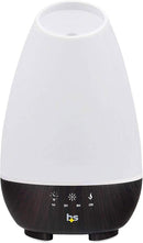 HealthSmart Essential Oil Diffuser, Cool Mist Humidifier and Aromatherapy Diffuser, FSA HSA Eligible with 500ML Tank for Large Rooms, Adjustable Timer, Mist Mode and 7 LED Light Colors, (Pack of 2) by TinyTreasures Baby Boutique