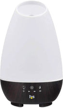 HealthSmart 500ML Essential Oil Diffuser, Humidifier and Aromatherapy Diffuser Bundle with Crane Lavender Orange Universal Vapor Pads, 12 Count by CozyNest Decor