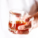 Whiskey Glasses Set of 4,Lead-Free Crystal Old Fashioned Glass,Scotch Glass Tumblers for Drinking Bourbon,Cognac,Irish Whisky,Whisky Glass Gift Set for Men,Dad,Brother-10oz by CozyNest Decor