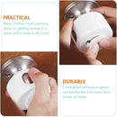 Kisangel Child Safety Door Knob Covers 4pcs Baby Door Handle Cover Child Door Knob Protectors for Easy Installation and Reusable Design,White Pp by TinyTreasures Baby Boutique