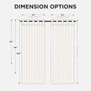 Joydeco Blackout Curtains 108 Inches Long, Thermal Insulated Black Out Curtains 2 Panels Set, Room Darkening Drapes for Living Room Window Rod Pocket Back Tab (W52 x L108 Inch, Brown) by TinyTreasures Baby Boutique