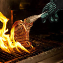 Comsmart BBQ Gloves, 1472 Degree F Heat Resistant Grilling Gloves Silicone Non-Slip Oven Gloves Long Kitchen Gloves for Barbecue, Cooking, Baking, Cutting by GreenHaven Gardens