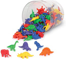 Learning Resources Mini-Dino Counters - 108 Pieces, Ages 3+ Toddler Learning Toys, Dinosaurs for Toddlers, Dinosaurs Action Figure Toys, Kids' Play Dinosaur and Prehistoric Creature Figures by TinyTreasures Baby Boutique