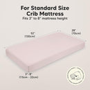 KeaBabies 2-Pack Organic Crib Sheets for Boys, Girls - 52x28 Fitted Crib Mattress Sheet Neutral, Breathable Jersey Cotton Cover for Baby Bed, Toddler Mattress, Soft & Cute Prints (Pastel) by TinyTreasures Baby Boutique