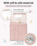 Vlando Musical Jewelry Box for Girls, Large Kid Music Box with Ballerina for Birthday Bedroom Decor, 4 Layer Girl Jewelry Gifts for Girls Kids - Pink by TinyTreasures Baby Boutique