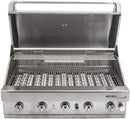 Turbo Elite 38-inch 4-Burner Built-In BBQ Gas Grill - Propane by GreenHaven Gardens
