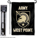 College Flags & Banners Co. Army Black Knights Athena Garden Flag with Stand Holder by GreenHaven Gardens