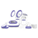 Lansinoh Signature Pro Double Electric Breast Pump, Portable with LCD Display, 3 Power Options, Includes 25mm Flanges, 2 Baby Bottles with 1 Slow Flow Bottle Nipple, and Carry Bag by TinyTreasures Baby Boutique