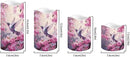 Ystardream Hummingbird Operated Candles with Flickering Flame Flameless Taper Candles Flickering Peach Blossom Operated Electric Pillar Candle LED Candle for Indoor Outdoor Home Decor by GreenHaven Gardens