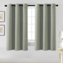 H.VERSAILTEX Blackout Curtains for Bedroom Thermal Insulated Room Darkening Living Room Curtains 63 Inch Long Grommet Privacy Protection Window Curtain Panels/Drapes for Nursery,2 Panels,Light Sage by CozyNest Decor